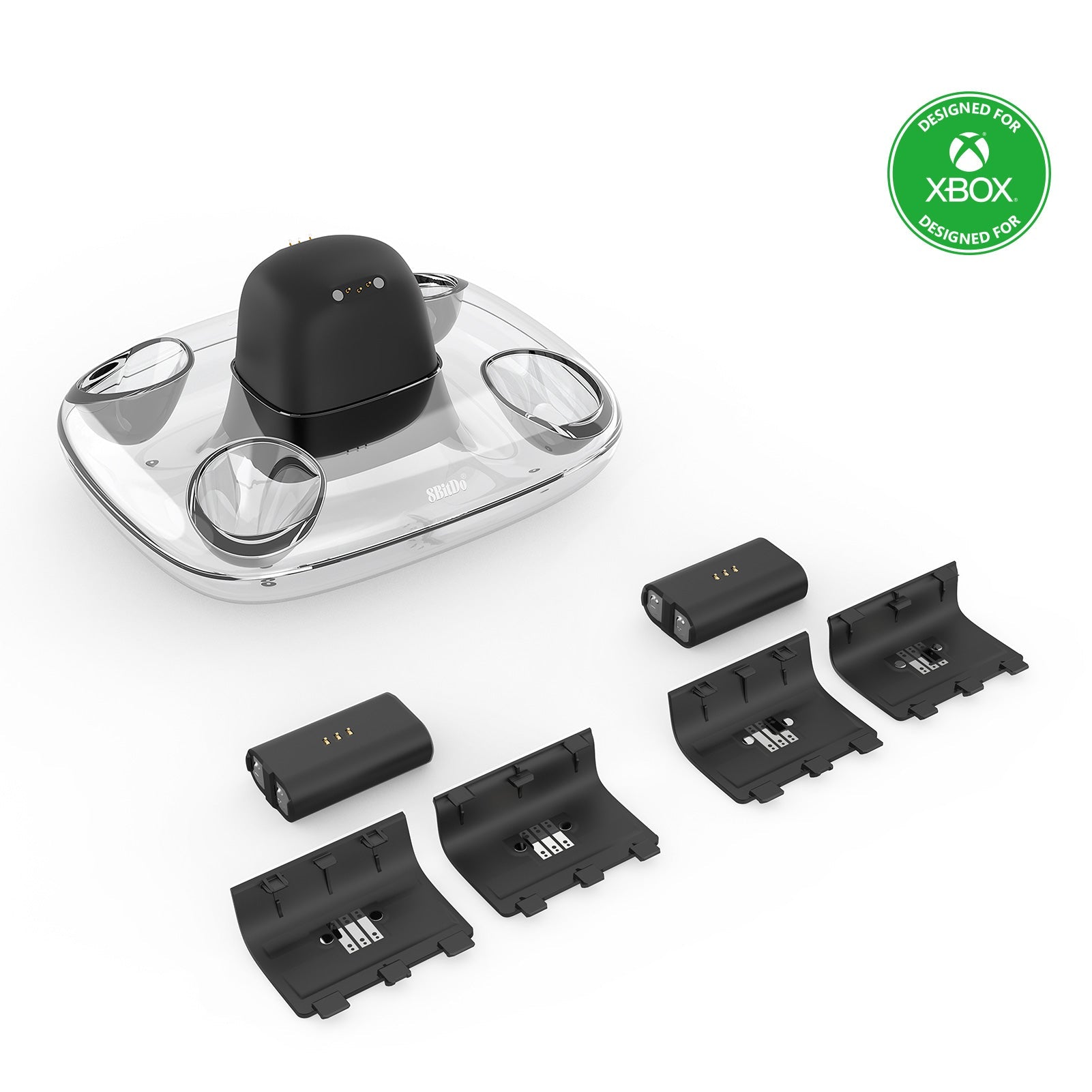 8BitDo Dual Charging Dock for Xbox wireless controllers - Charging Dock Collection for Supported Devices