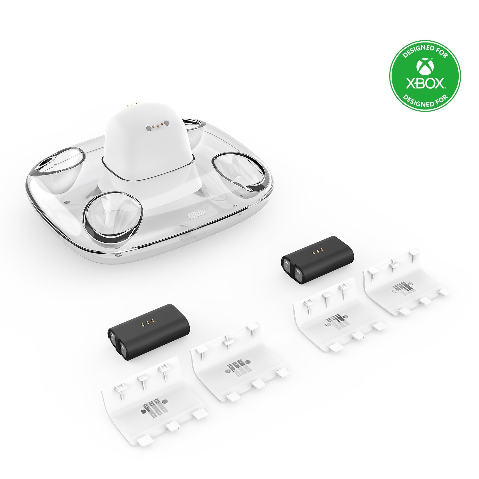 8BitDo Dual Charging Dock for Xbox wireless controllers - Charging Dock Collection for Supported Devices