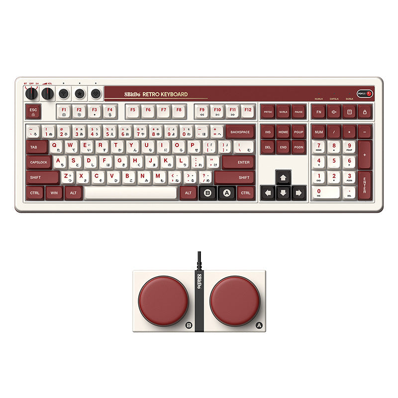 8BitDo Retro 108 Mechanical Keyboard - Mechanical Keyboard Design for Modern Setups