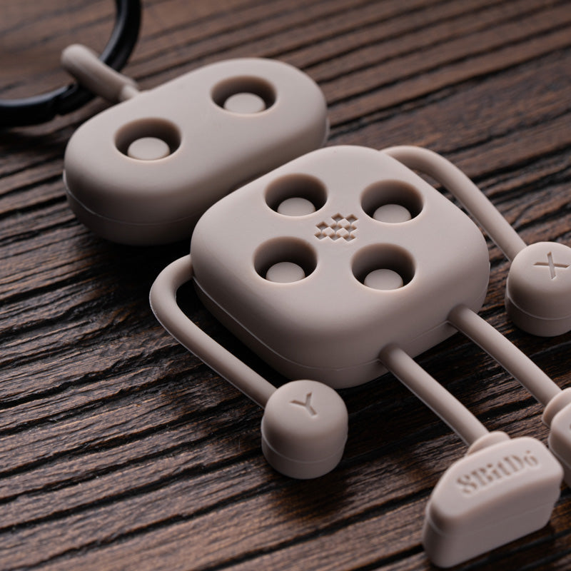8BitDo 8Bitbot Keychain - Keychain Accessory with Retro Gaming Style