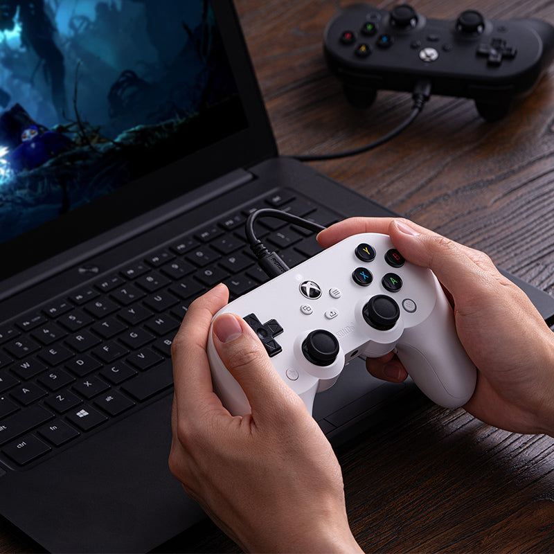 8BitDo Pro 2 Wired Controller for Xbox (Hall Effect joysticks) - Gamepad for Modern and Retro Gaming Setups
