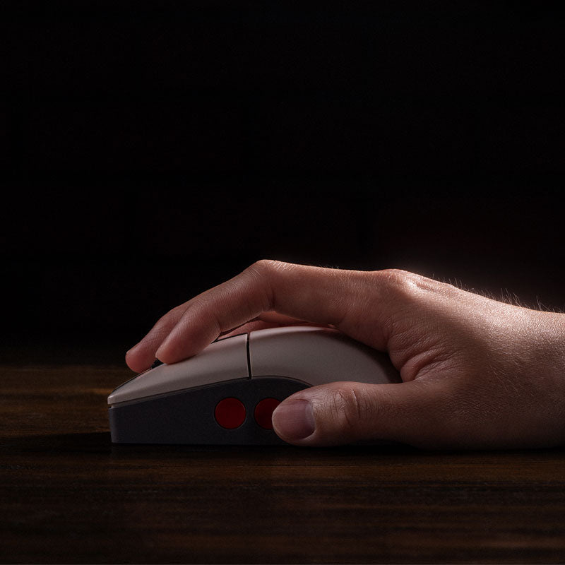 8BitDo Retro R8 Mouse - N Edition - Desktop Mouse Collection with Distinctive Styling