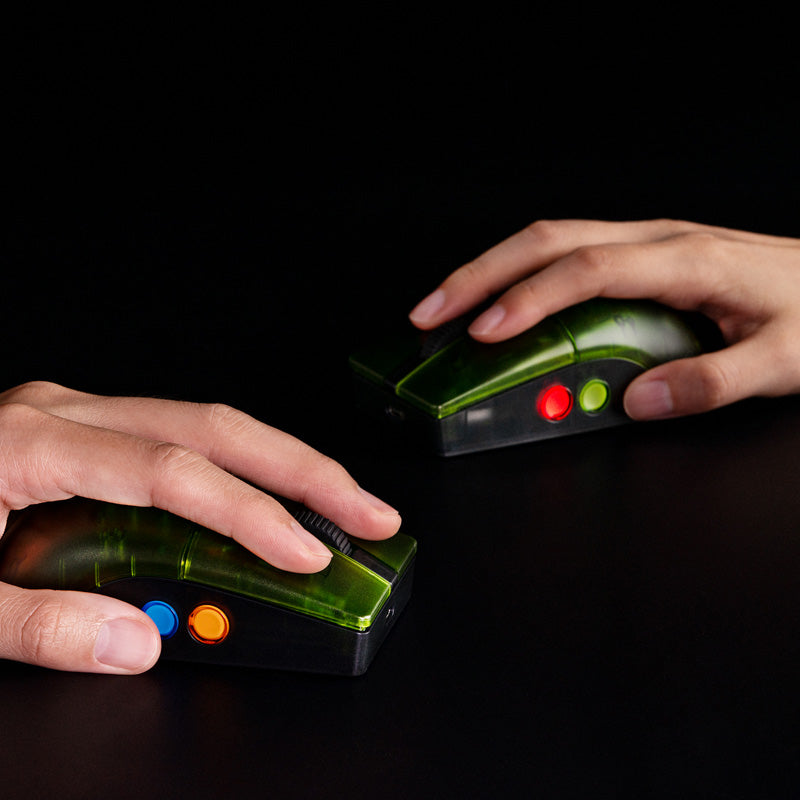8BitDo Retro R8 Mouse - Xbox Edition - Desktop Mouse Collection with Distinctive Styling