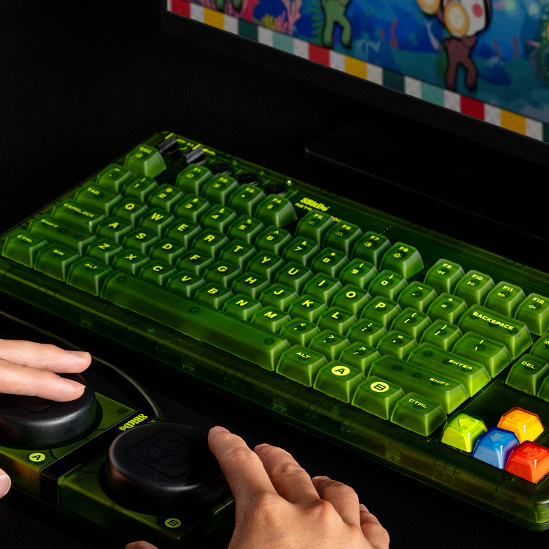 8BitDo Retro 87 Mechanical Keyboard - Xbox Edition - Mechanical Keyboard Design for Modern Setups