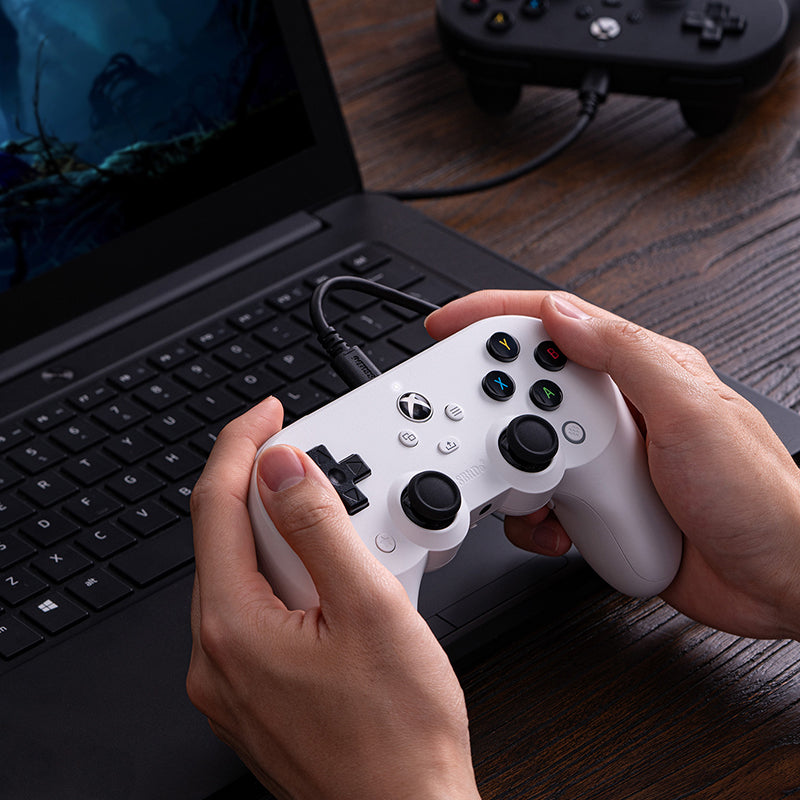 8BitDo Pro 2 Wired Controller for Xbox (Hall Effect joysticks) - Gamepad for Modern and Retro Gaming Setups