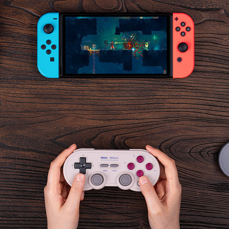 8BitDo SN30 Pro (Hall Effect Joystick) - Gamepad for Modern and Retro Gaming Setups