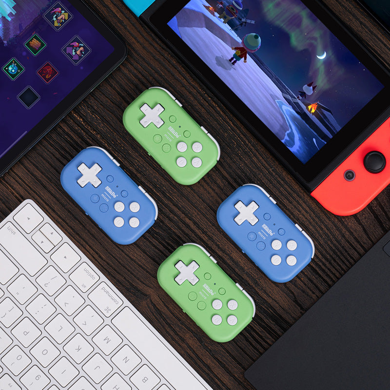 8BitDo Micro (Overjoyed Edition) - Gamepad for Modern and Retro Gaming Setups