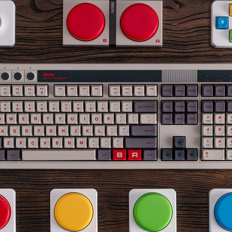 8BitDo Retro 108 Mechanical Keyboard - Mechanical Keyboard Design for Modern Setups