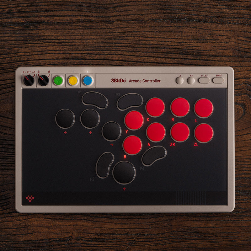 8BitDo Arcade Controller - Arcade Gaming Edition with Practical Controls