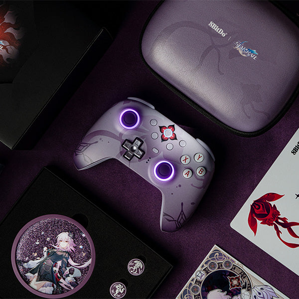 8BitDo Ultimate 2 Wireless Controller (Honkai: Star Rail - Evernight) - Gamepad for Modern and Retro Gaming Setups