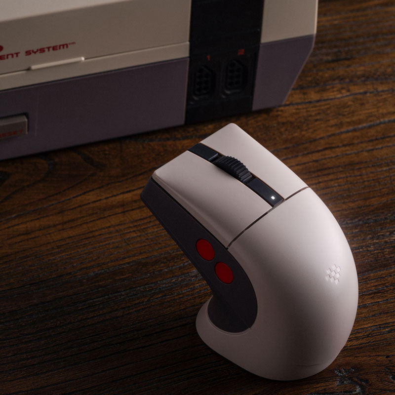 8BitDo Retro R8 Mouse - N Edition - Desktop Mouse Collection with Distinctive Styling