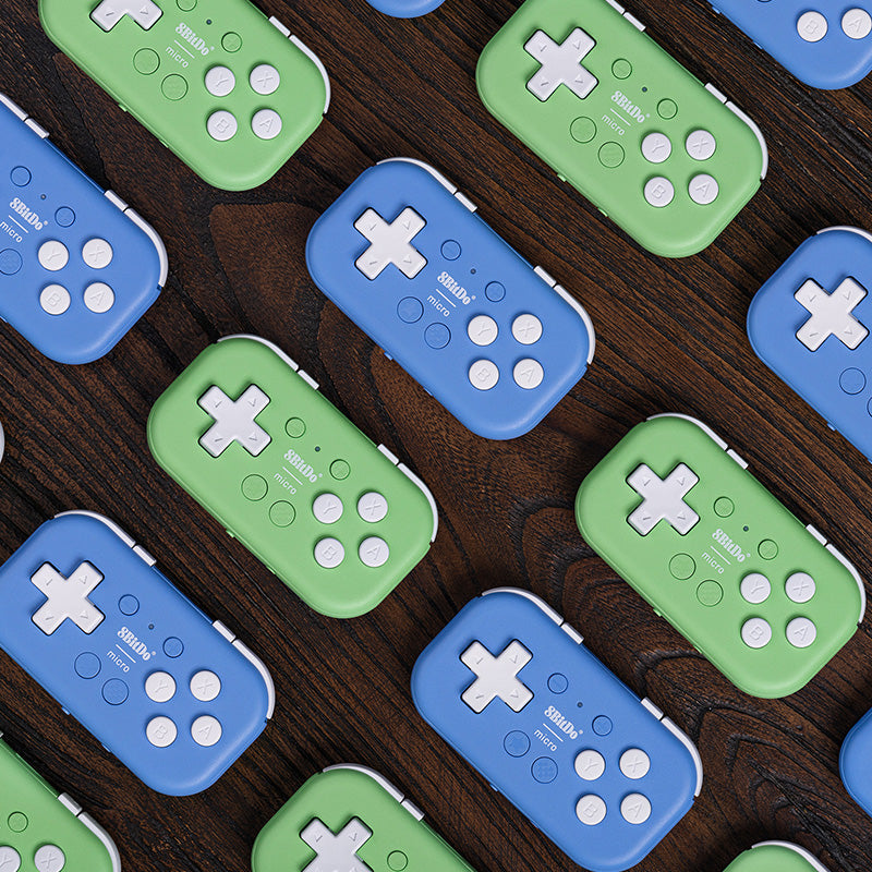 8BitDo Micro (Overjoyed Edition) - Gamepad for Modern and Retro Gaming Setups