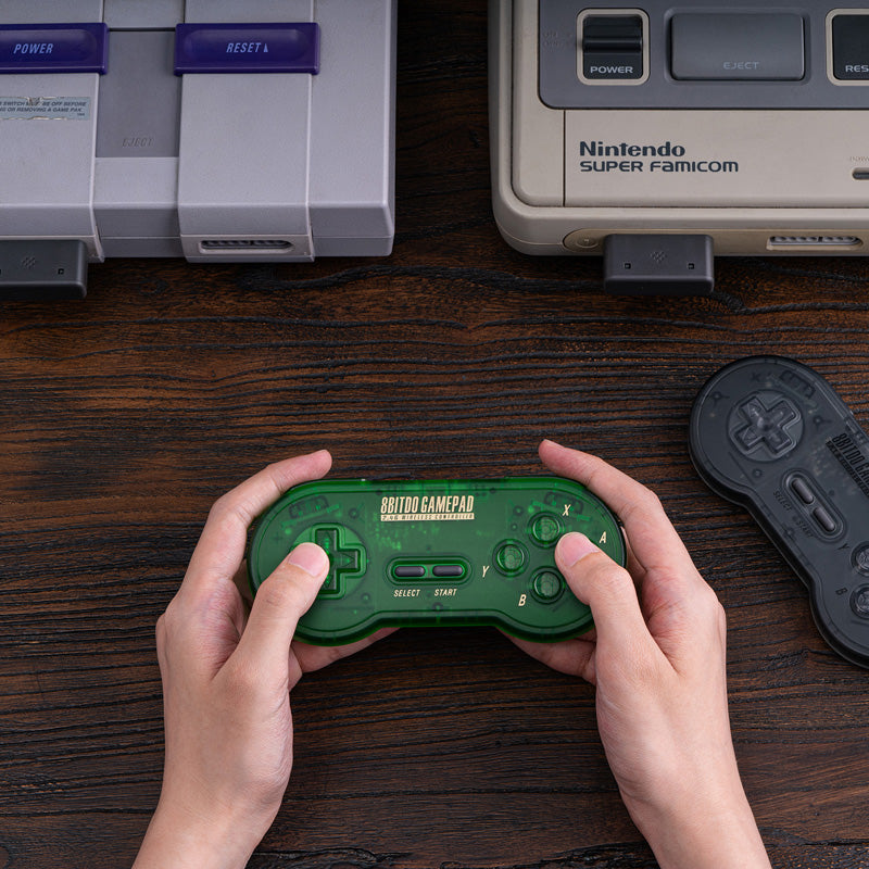 8BitDo SN30 2.4G - Gamepad for Modern and Retro Gaming Setups
