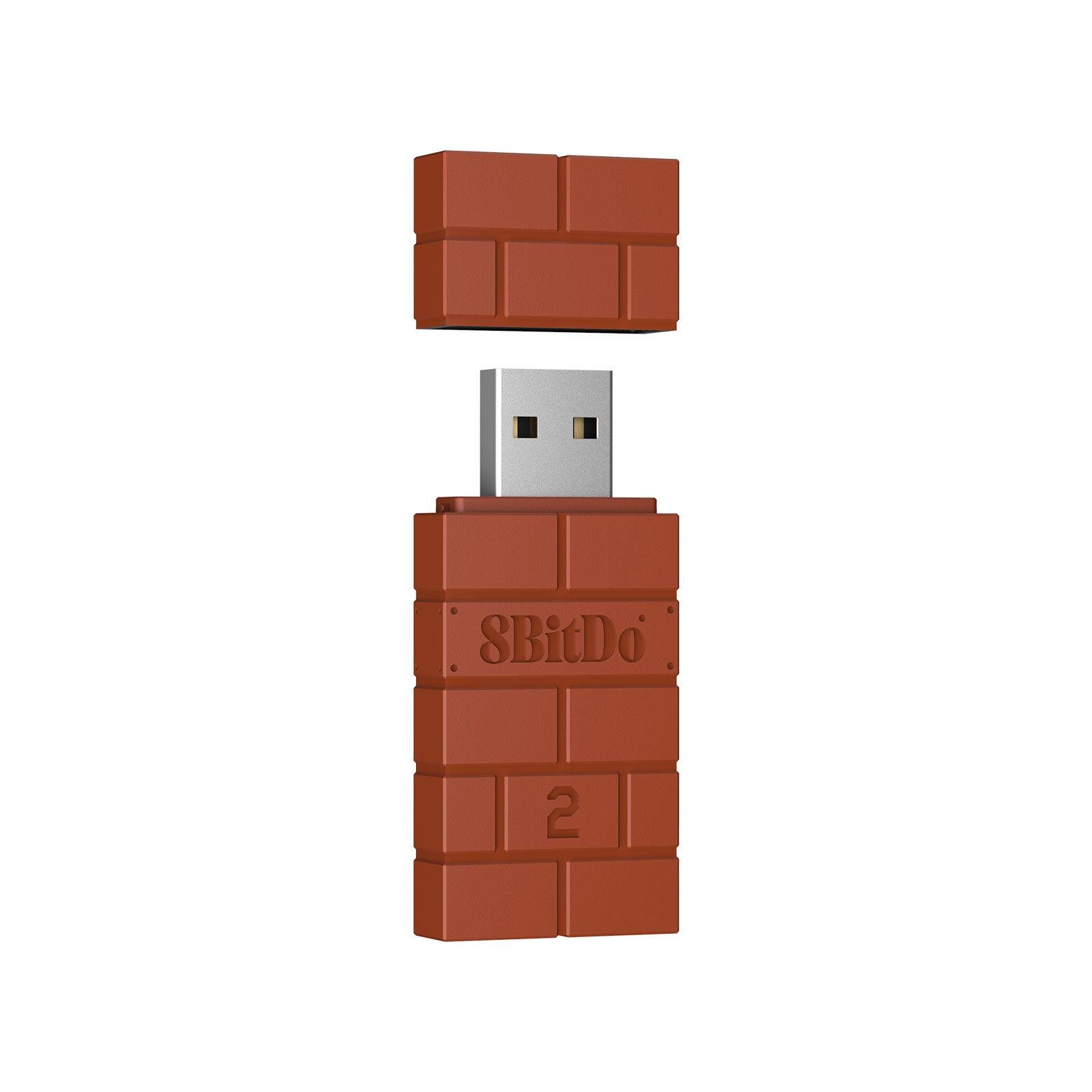 8BitDo Wireless Bluetooth USB Adapter 2 - Receiver Collection for Supported Controllers