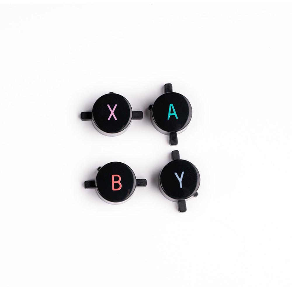8BitDo ABXY Buttons for SN30 SN30 Pro SN30 Pro+ and Pro 2 - Switch Layout - Replacement Control Part for Compatible Hardware