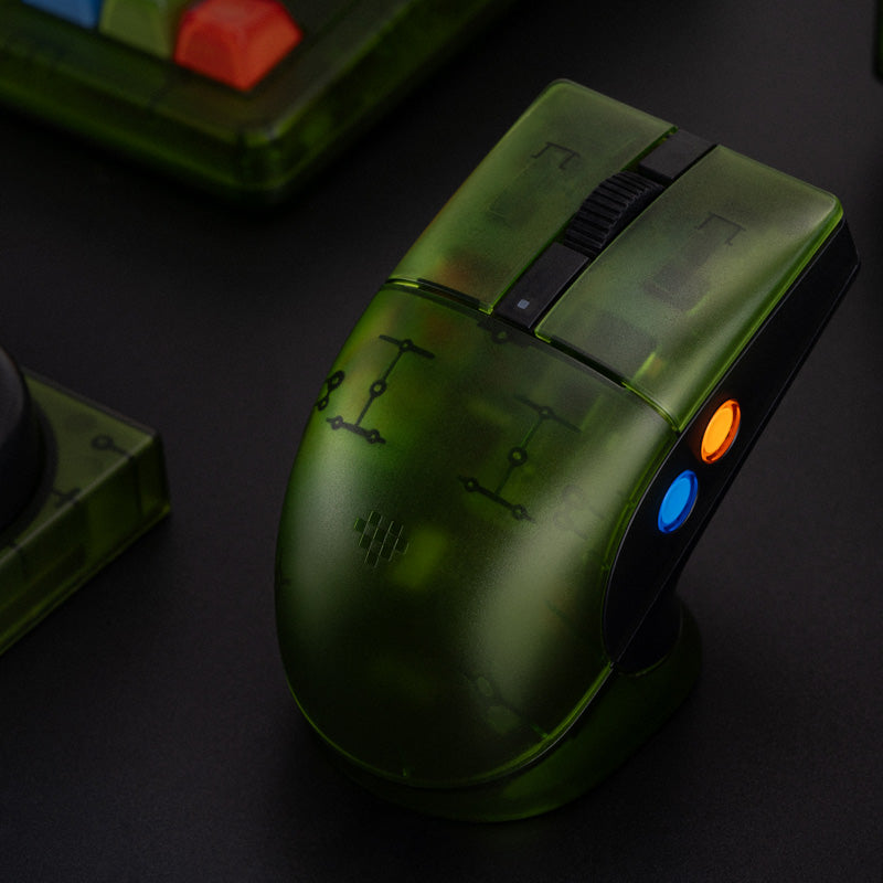 8BitDo Retro R8 Mouse - Xbox Edition - Desktop Mouse Collection with Distinctive Styling