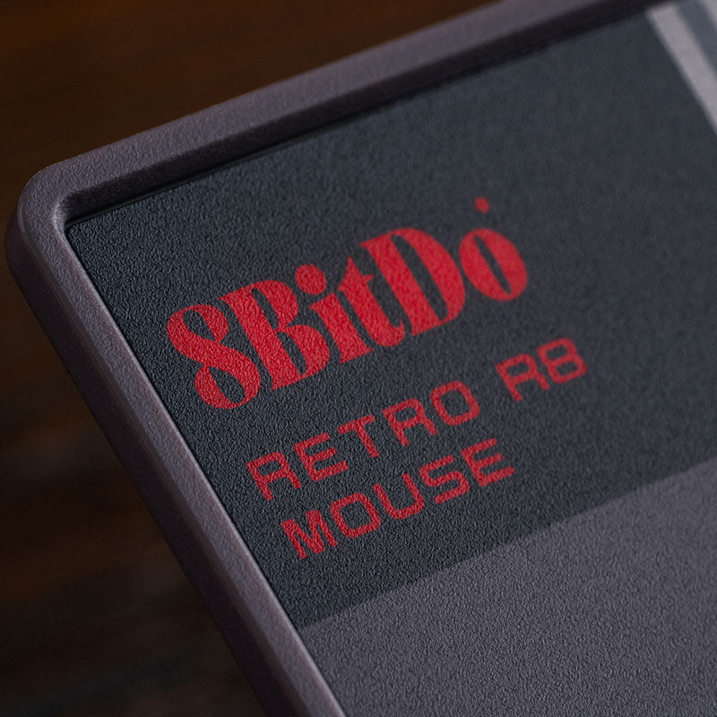 8BitDo Retro R8 Mouse - N Edition - Desktop Mouse Collection with Distinctive Styling