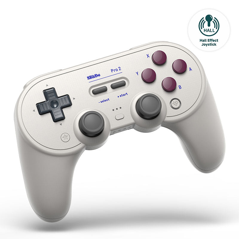 8BitDo Pro 2 (Hall Effect Joystick) - Gaming Hardware Accessory Collection