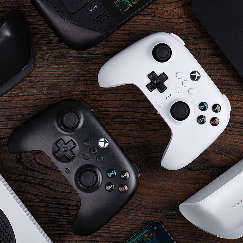 8BitDo Ultimate 3-mode Controller for Xbox (Wired for Xbox Series X|S and Xbox One Wireless for Windows and Android) - Gamepad for Modern and Retro Gaming Setups