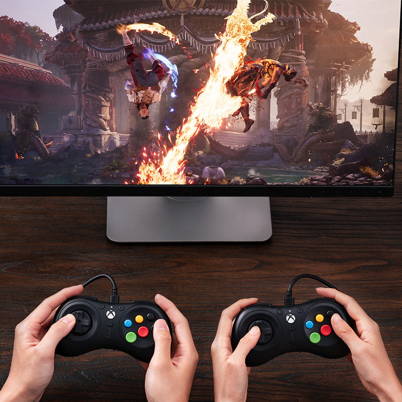 8BitDo M30 Wired Controller for Xbox - Gamepad for Modern and Retro Gaming Setups