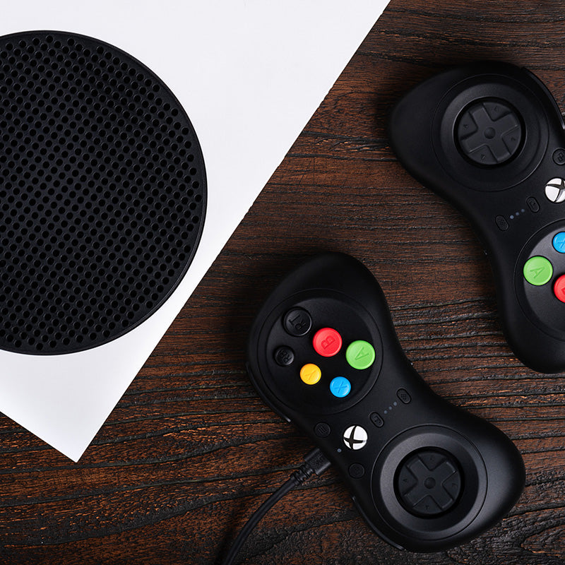 8BitDo M30 Wired Controller for Xbox - Gamepad for Modern and Retro Gaming Setups