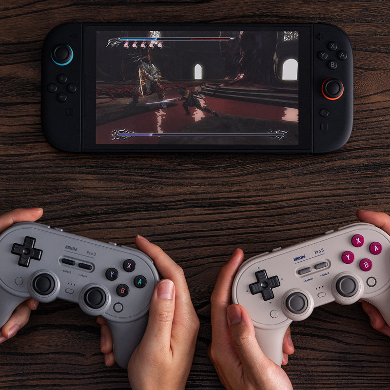 8BitDo Pro 3 Bluetooth Gamepad - Gamepad for Modern and Retro Gaming Setups