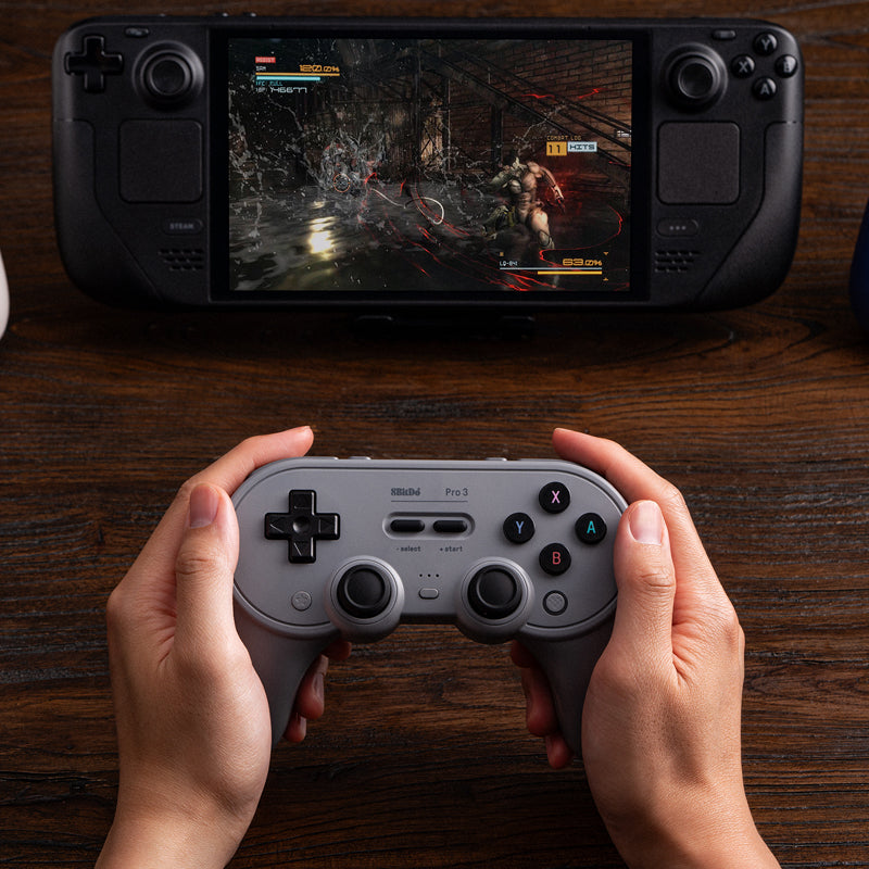 8BitDo Pro 3 Bluetooth Gamepad - Gamepad for Modern and Retro Gaming Setups