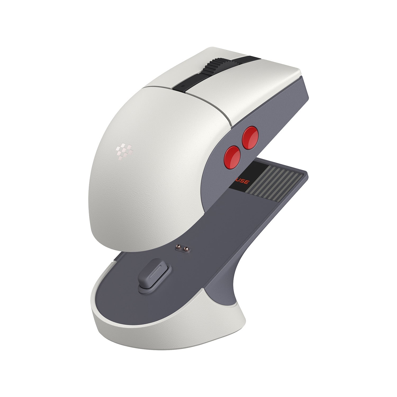 8BitDo Retro R8 Mouse - N Edition - Desktop Mouse Collection with Distinctive Styling