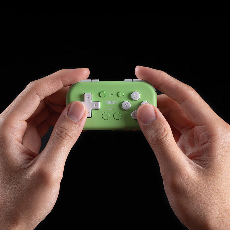 8BitDo Micro (Overjoyed Edition) - Gamepad for Modern and Retro Gaming Setups