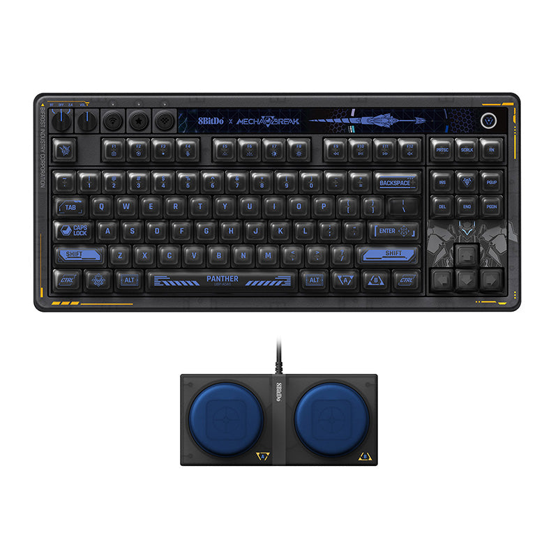 8BitDo Retro 87 Mechanical Keyboard - Mecha BREAK - Mechanical Keyboard Design for Modern Setups