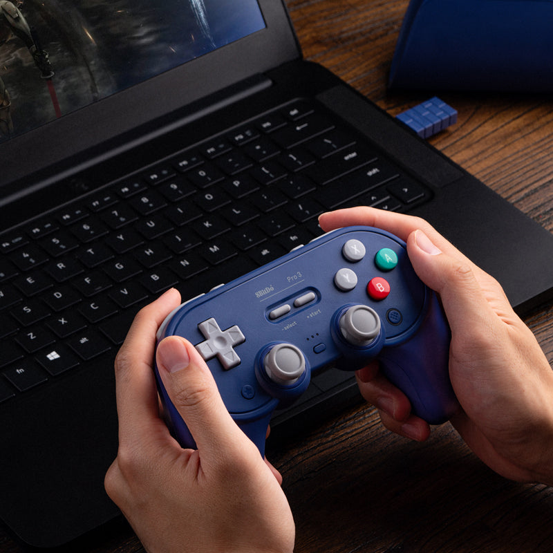 8BitDo Pro 3 Bluetooth Gamepad - Gamepad for Modern and Retro Gaming Setups