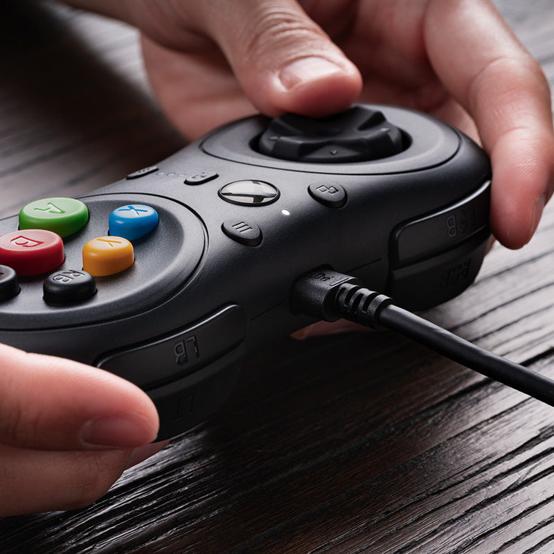 8BitDo M30 Wired Controller for Xbox - Gamepad for Modern and Retro Gaming Setups