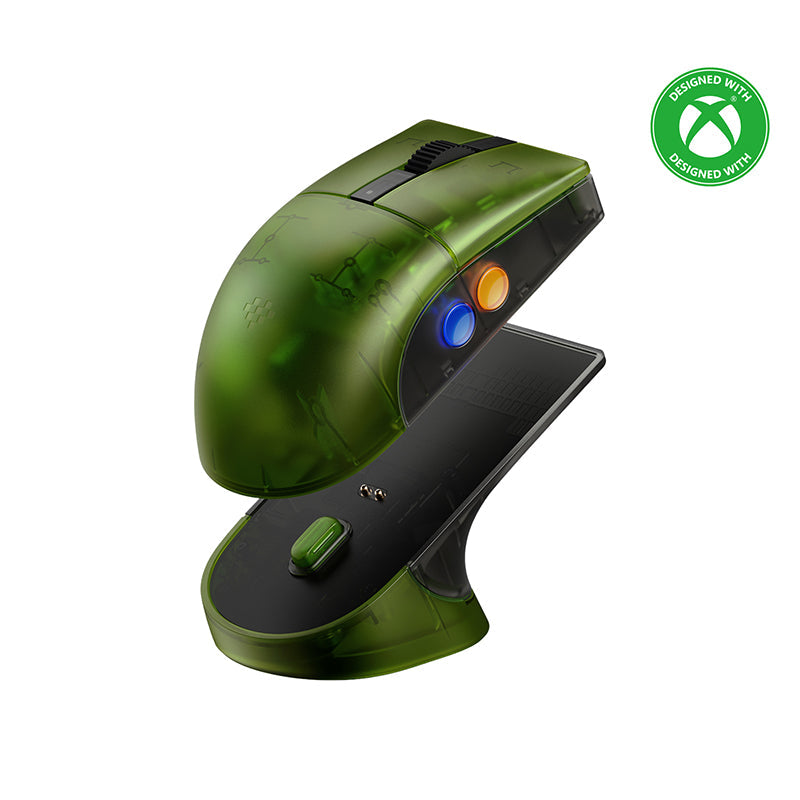 8BitDo Retro R8 Mouse - Xbox Edition - Desktop Mouse Collection with Distinctive Styling