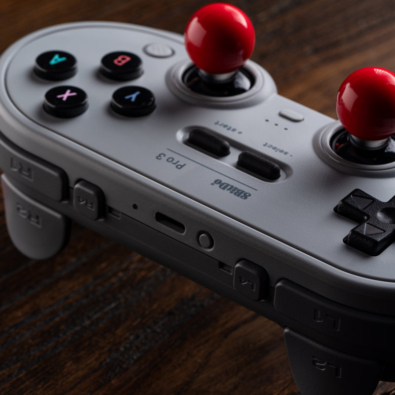 8BitDo Pro 3 Bluetooth Gamepad - Gamepad for Modern and Retro Gaming Setups