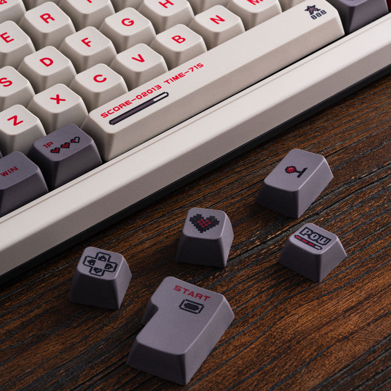 8BitDo Retro Keycaps - Custom Keycap Collection for Compatible Layouts