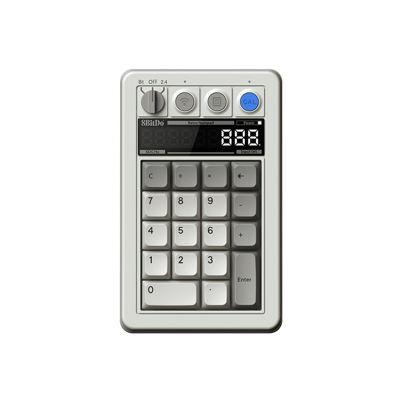 8BitDo Retro 18 Mechanical Numpad - Mechanical Keyboard Design for Modern Setups