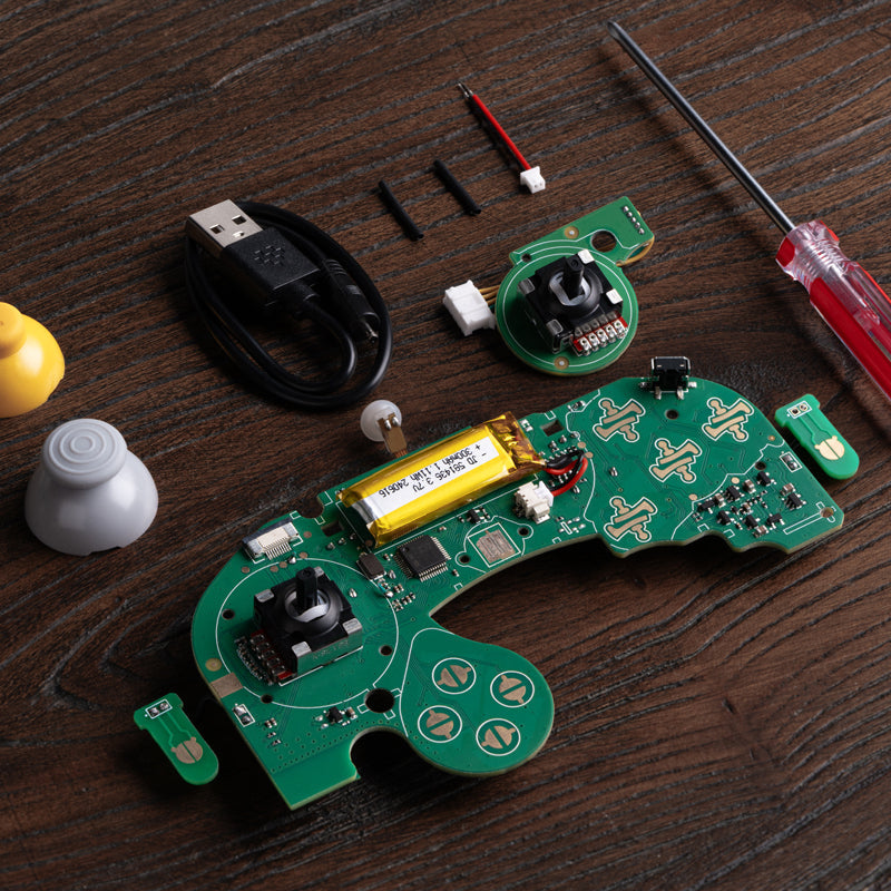 8BitDo Mod Kit for Original NGC Controller - Upgrade Kit Collection for Classic Controller Projects