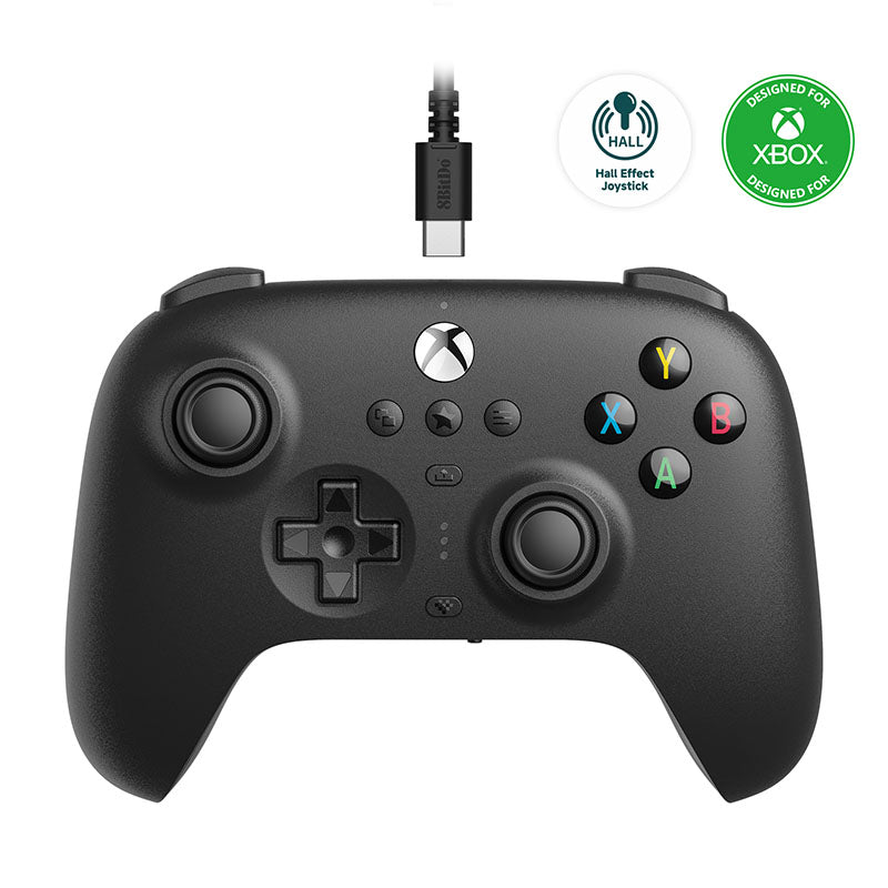 8BitDo Ultimate Wired Controller for Xbox (Hall Effect Joystick) - Gamepad for Modern and Retro Gaming Setups