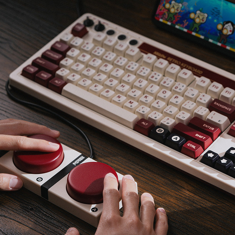8BitDo Retro Mechanical Keyboard - Mechanical Keyboard Design for Modern Setups