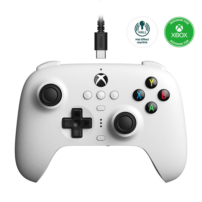 8BitDo Ultimate Wired Controller for Xbox (Hall Effect Joystick) - Gamepad for Modern and Retro Gaming Setups