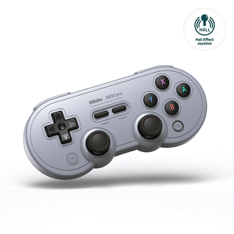 8BitDo SN30 Pro (Hall Effect Joystick) - Gamepad for Modern and Retro Gaming Setups
