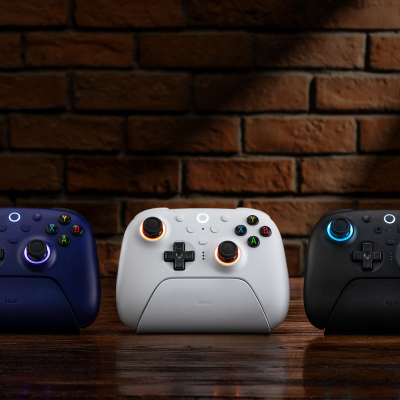 8BitDo Ultimate 2 Wireless Controller - Gamepad for Modern and Retro Gaming Setups