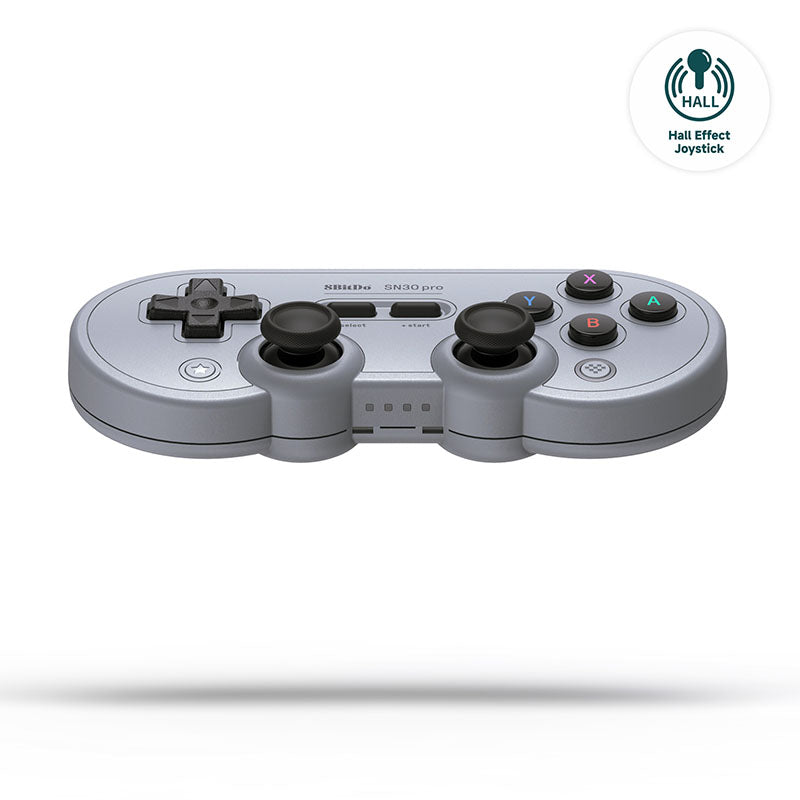 8BitDo SN30 Pro (Hall Effect Joystick) - Gamepad for Modern and Retro Gaming Setups