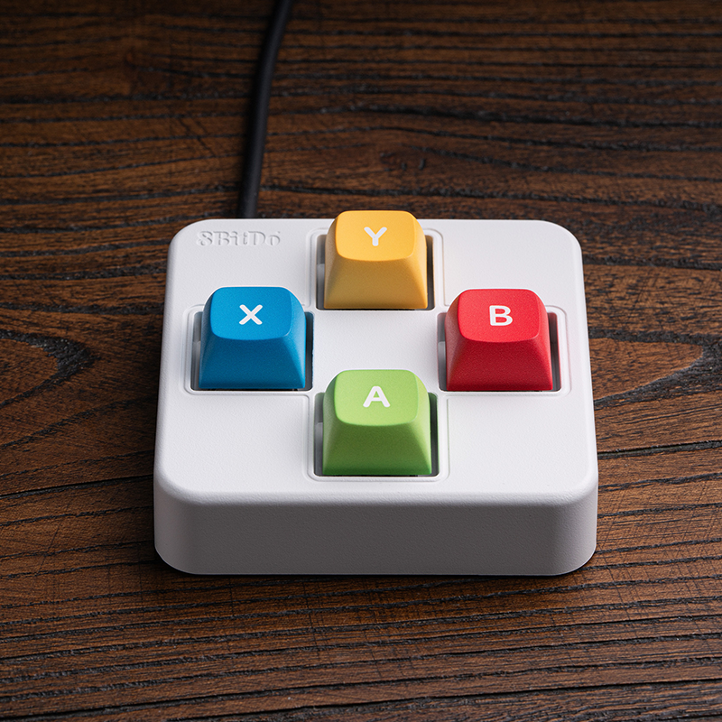 8BitDo Keyboard Extensions - Super Buttons Super ABXY Super Stick - Desktop Input Accessory for 8BitDo Keyboards