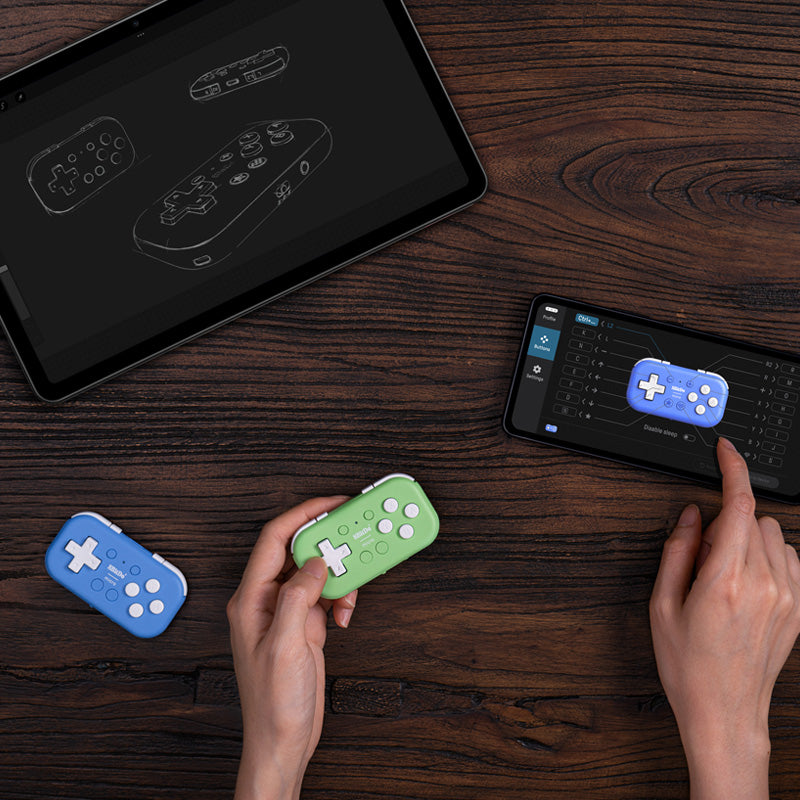 8BitDo Micro (Overjoyed Edition) - Gamepad for Modern and Retro Gaming Setups