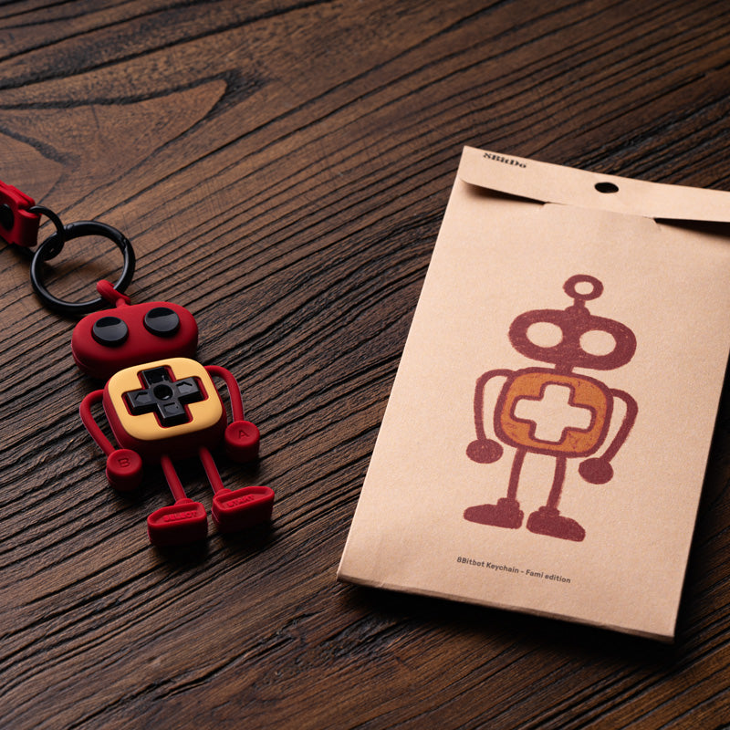 8BitDo 8Bitbot Keychain - Keychain Accessory with Retro Gaming Style