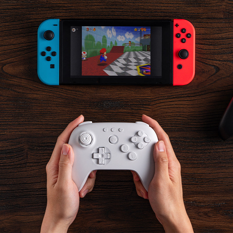 8BitDo 64 Bluetooth Controller for Analogue 3D - Gamepad for Modern and Retro Gaming Setups