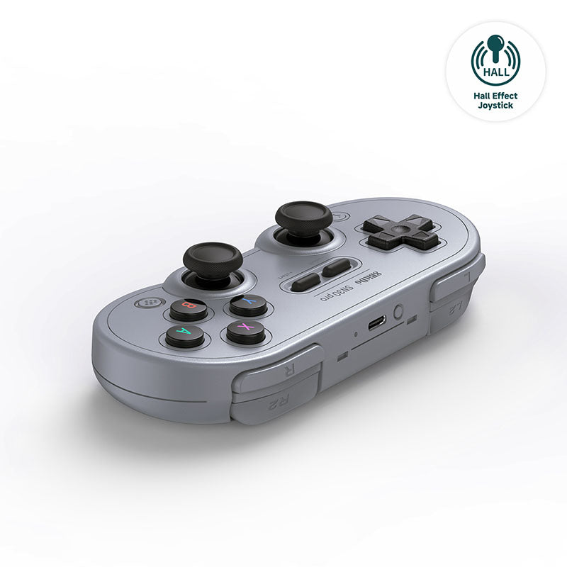 8BitDo SN30 Pro (Hall Effect Joystick) - Gamepad for Modern and Retro Gaming Setups