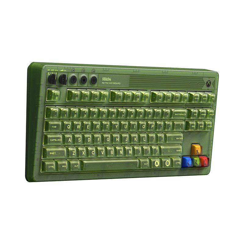 8BitDo Retro 87 Mechanical Keyboard - Xbox Edition - Mechanical Keyboard Design for Modern Setups