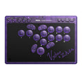 8BitDo Arcade Controller - Transparent Purple Signature Edition - Arcade Gaming Edition with Practical Controls